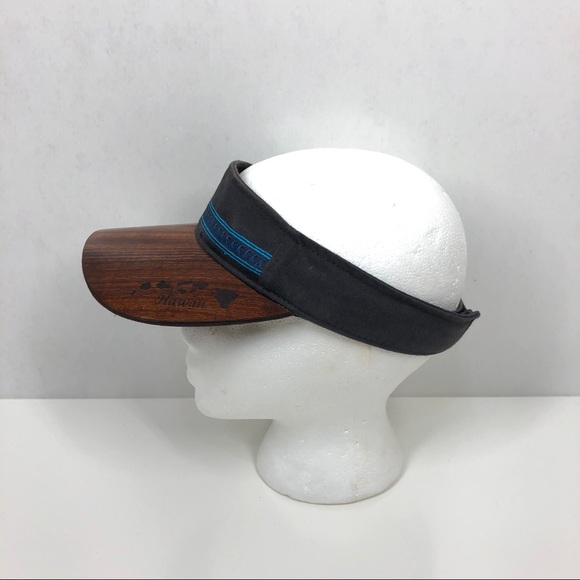 Kona Caps Other - Kona Caps Koa Wood Visor Hawaii